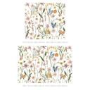 Papel pintado Pradera de primavera con mariposas - Papel pintado floral - UN Designs