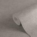 Papel pintado textura tejido gris oscuro - Papel pintado tejido-no tejido resistente para habitaciones modernas