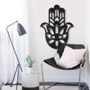 Acrílico decoración yoga hamsa mano