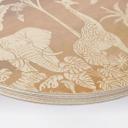 Cuadro de madera selva paradisíaca con animales salvajes - Ombre - Kikki Belle - Redondo