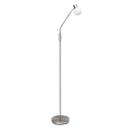 Stehleuchte Malou, metallic, 140 x 22,5 cm, Glas Stehlampe