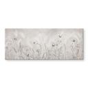 Spatscherm Wilde bloemenweide met vlinders in Scandinavisch design - Ms Tiff - Panorama