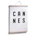 Póster - Tipografía Cannes