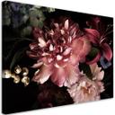 Canvasbillede, Buket af lyserøde planter