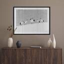 Poster Marchegiani - Des grues dans la neige