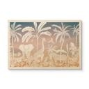 Cuadro de madera selva paradisíaca con animales salvajes - Ombre - Kikki Belle