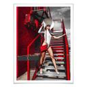 Póster Bolgov - Modelo Blanco Rojo