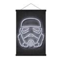 Tekstil plakat af Stormtrooper hjelm - Mielu