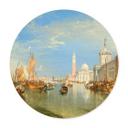Plakat Turner - Venedig, Dogana og S. Giorgio Maggiore - Runde