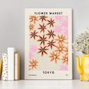 Lienzo NKTN - Mercado de las flores - Tokio