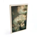 Cuadro de madera Delicado destello de flores - Treechild