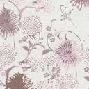 blomstertapet abstrakt hvid violet - blomstertapet - naturligt stuetapet