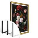 Poster de Heem - Stillleben mit Blumen in einer Glasvase