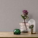 Papel pintado tejido-no tejido con textura gris yeso aspecto liso