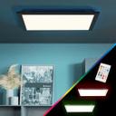 Deckenleuchte Albert, schwarz, 39,6 x 39,6 cm, LED Panel, dimmbar