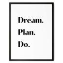 Póster 1X Studio - Dream Plan Do