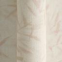 Bladtapet creme beige - subtilt tapet med mønster med bambuslook - Ikke-vævet tapet