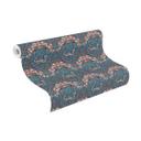 Rasch papier peint intissé, papier peint à motifs Sophia bleu pétrole