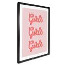 Plakat Kerr-Dineen - Girls Girls Girls