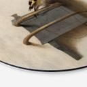 Tableau en alu-Dibond Fabritius - Le chardonneret - Rond