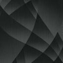 3D tapet, geometrisk tapet Fashion for Walls 4 af Guido Maria Kretschmer sort