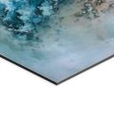 Fototapet Abstrakt iskomposition - Alu-Dibond - Fedrau – print på aluminium (Alu-Dibond)