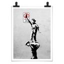 Póster Banksy - El graffiti es un delito