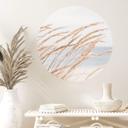 Wallsticker klitgræs - rund