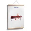 Plakat Inspireret af filmen "Forrest Gump" - Gomes