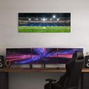 Glasbillede - FC Magdeburg Stadium by Night