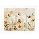 Póster Flores silvestres del prado a la luz del sol - Talen