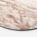 Tableau en alu-Dibond Graminées au soleil - Rond