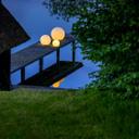 Außen-Lichtkugel Hans, weiß, ⌀80 cm, Außenbeleuchtung