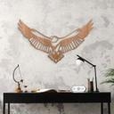 Konst i mahognyträ - Eagle