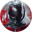 Selvklæbende non-woven tapet - Avengers maleri Ant-Man - 125 x 125 cm