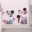 Muursticker set Disney Doc McStuffins & Friends
