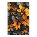 Póster de tela Hojas brillantes en otoño - Jaszke
