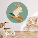 Wall Sticker Treechild - Skateboard Bunny