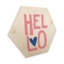 Sekskantet træ Fritsch - Hello