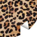 Fototapet Vild leopard - Dyreprint - Tunaboylu - Rund - vliesetapet/selvklæbende non-woven tapet