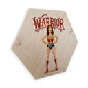Hexagone - Placage bois de bouleau Tohmé - Wonderwoman