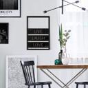Decoración acrílica Live Laugh Love
