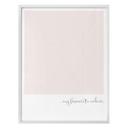 Affiche - My favourite colour – rose