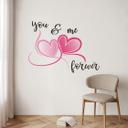 Wallsticker - You and me forever