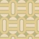 Papier peint graphique vert crème - Papier peint intissé vintage, look rétro - papier peint à motifs structurés