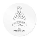 Plakat Yoga - Lotus - Rund