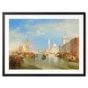 Póster Turner - Venecia, Dogana y S. Giorgio Maggiore