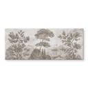 Spatscherm met tuinlandschap in beige - Ms Tiff - Panorama