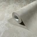 Papel pintado no tejido con brillo beige liso