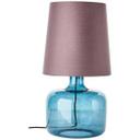 Tischleuchte Jana, blau, 57 x 29,8 cm, Textil Tischleuchte